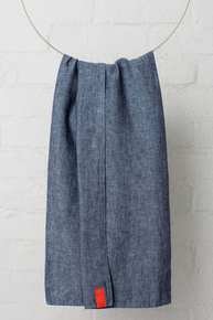 Chambray Linen Baby Sling :: Black Currant