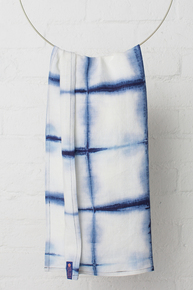 SHABD Linen Shibori  :: Square