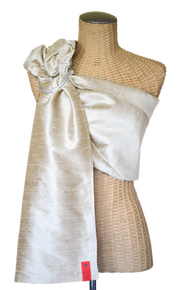 Simple Silk Baby Sling :: Pebble