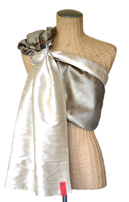 Essential Silk Baby Sling :: Sandstone~Pebble