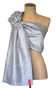 Simple Silk Baby Sling :: Smoke