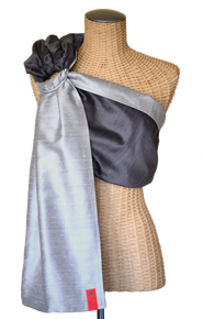 Essential Silk Baby Sling :: Shadow~Smoke